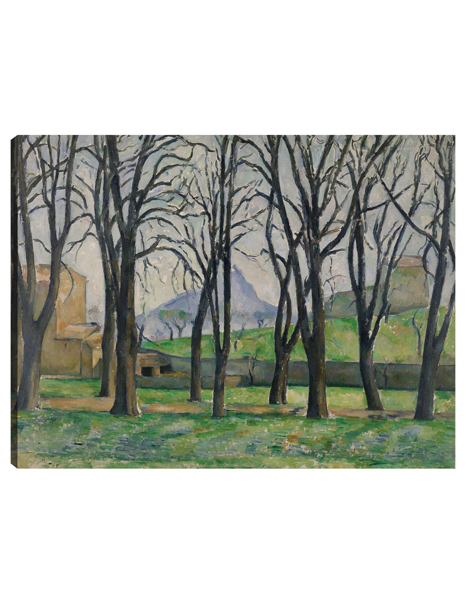 Cuadro decorativo Castaños en Jas de Bouffan (c. 1885-1886) técnica mixta