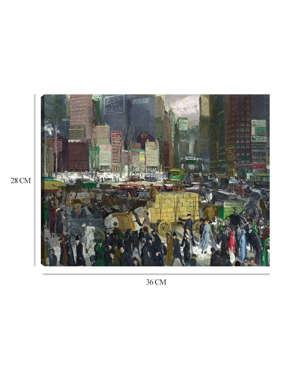 Cuadro decorativo Nueva York técnica mixta Edificios 8