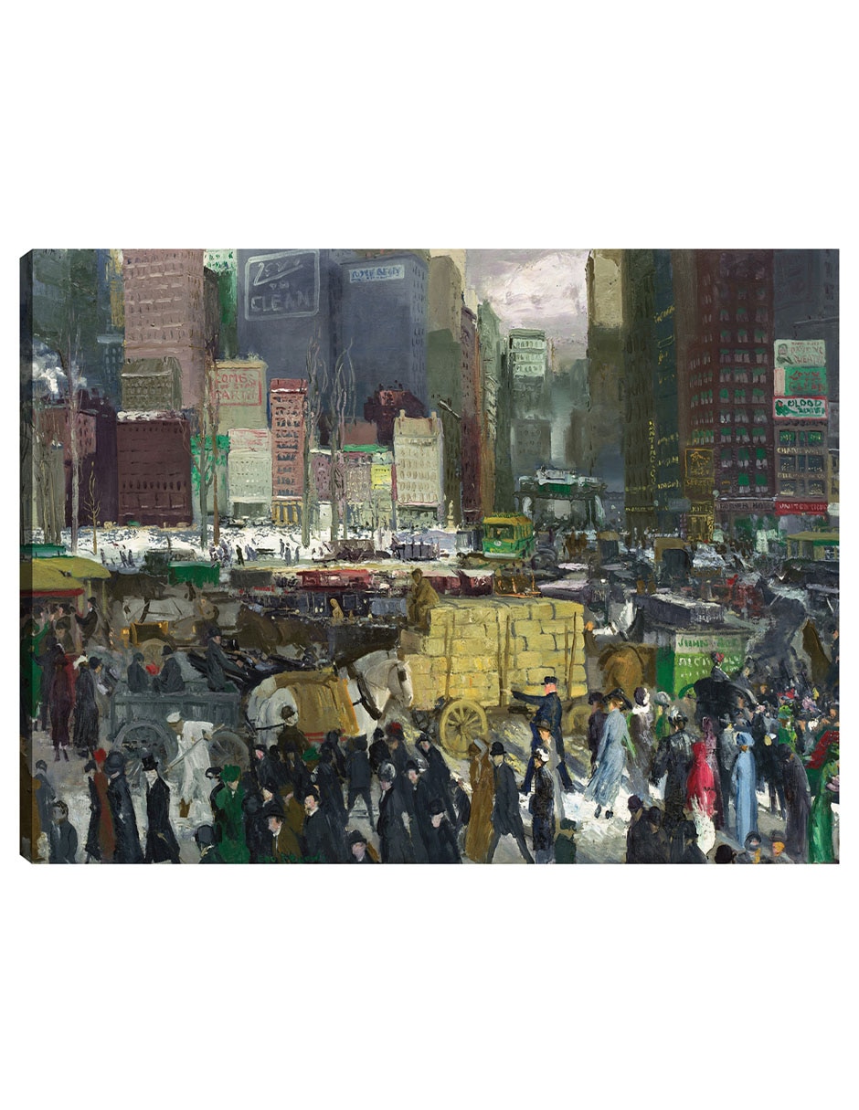 Cuadro decorativo Nueva York técnica mixta Edificios Cuadro decorativo Nueva York técnica mixta Edificios
