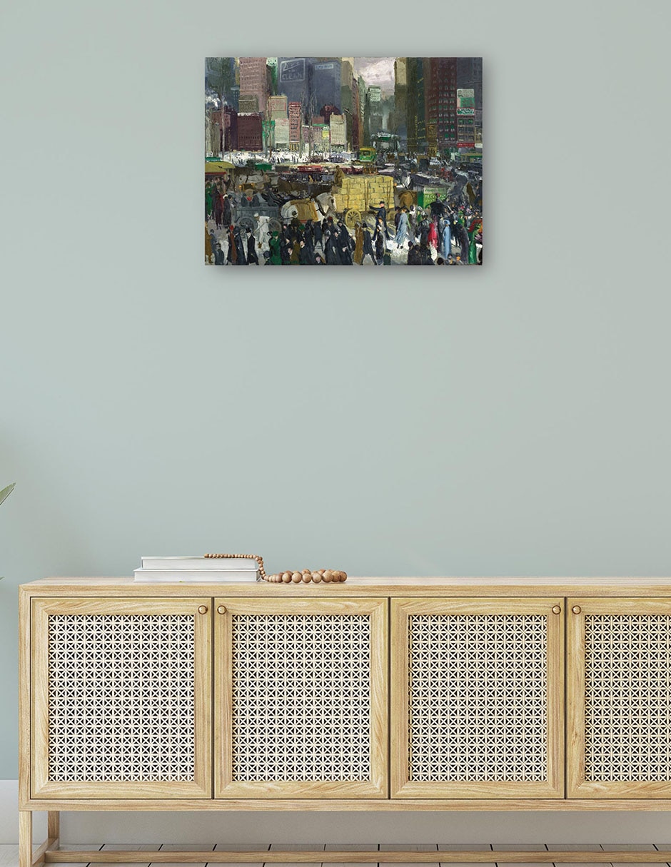 Cuadro decorativo Nueva York técnica mixta Edificios 4