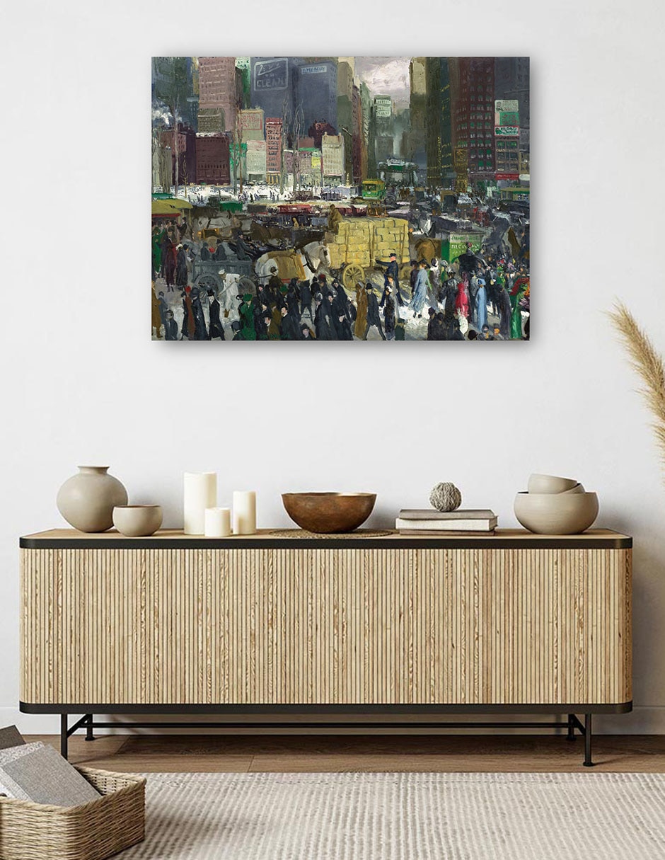 Cuadro decorativo Nueva York técnica mixta Edificios 5
