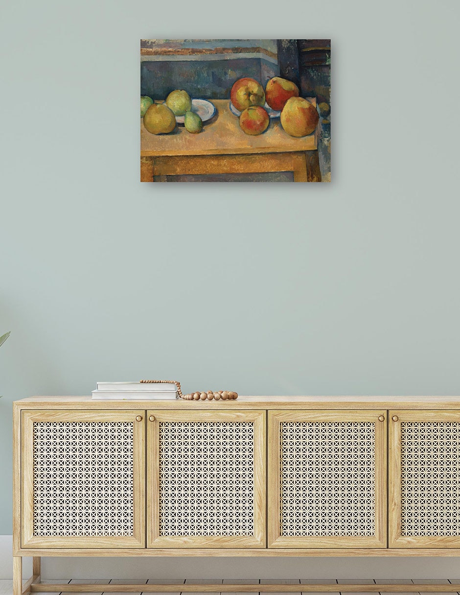 Cuadro decorativo Naturaleza muerta con manzanas y peras (ca. 1891-1892) técnica mixta Gente 4