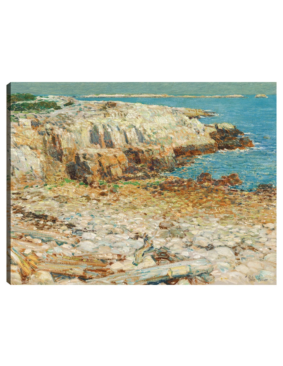 Cuadro decorativo Un promontorio del noreste, 1901 técnica mixta Playas