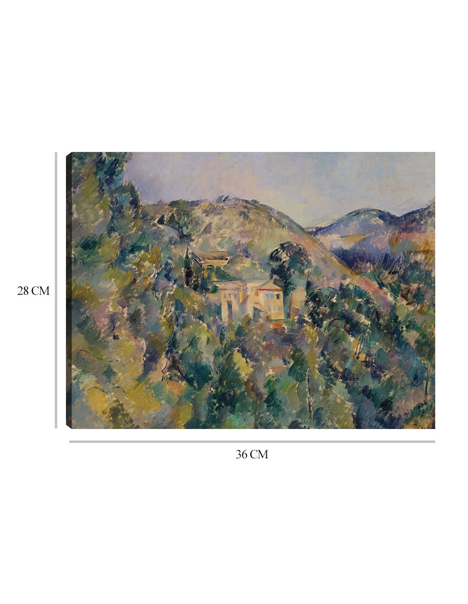 Cuadro decorativo Vista del Domaine Saint-Joseph (finales de la década de 1880) técnica mixta Bosques 8