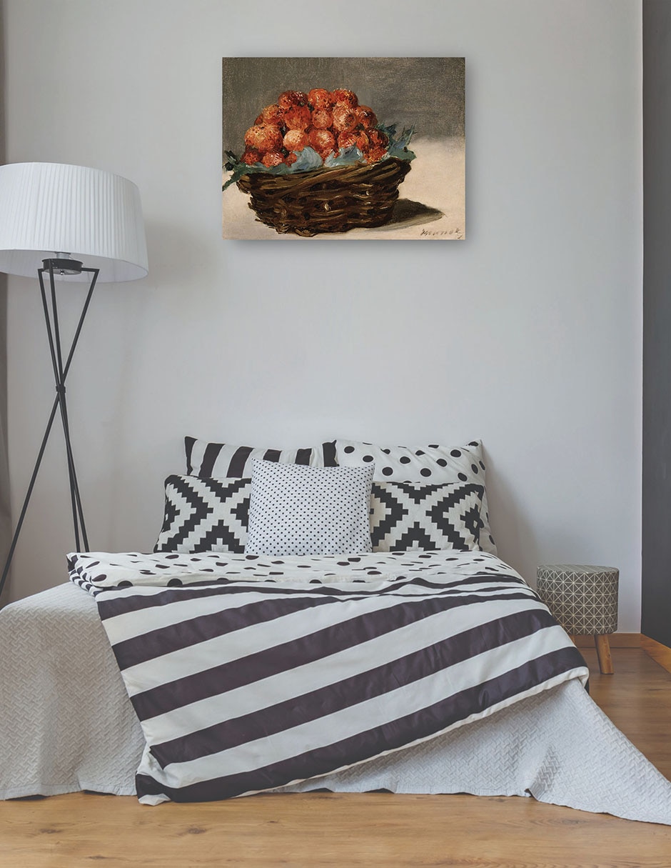 Cuadro decorativo Fresas (hacia 1882) técnica mixta 3