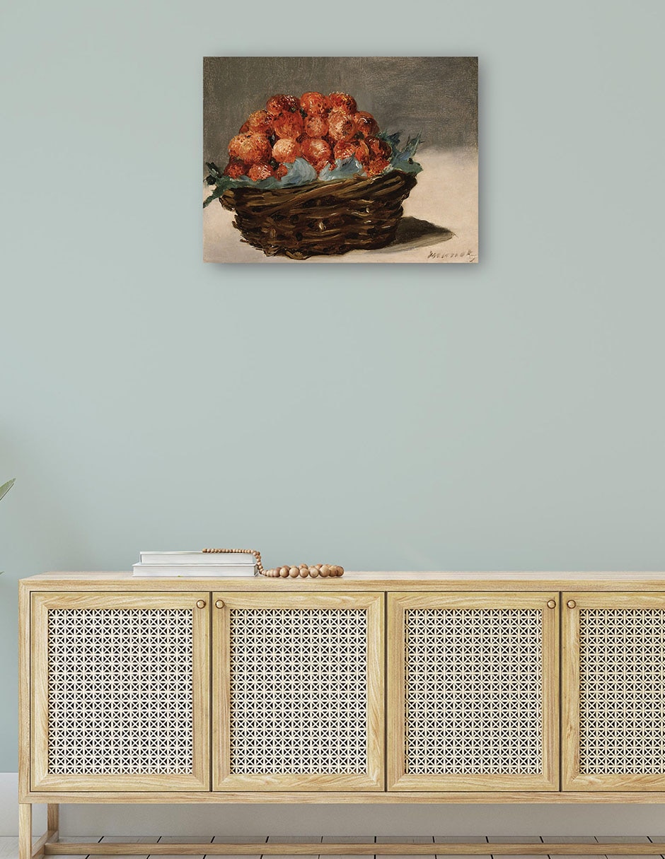 Cuadro decorativo Fresas (hacia 1882) técnica mixta 4