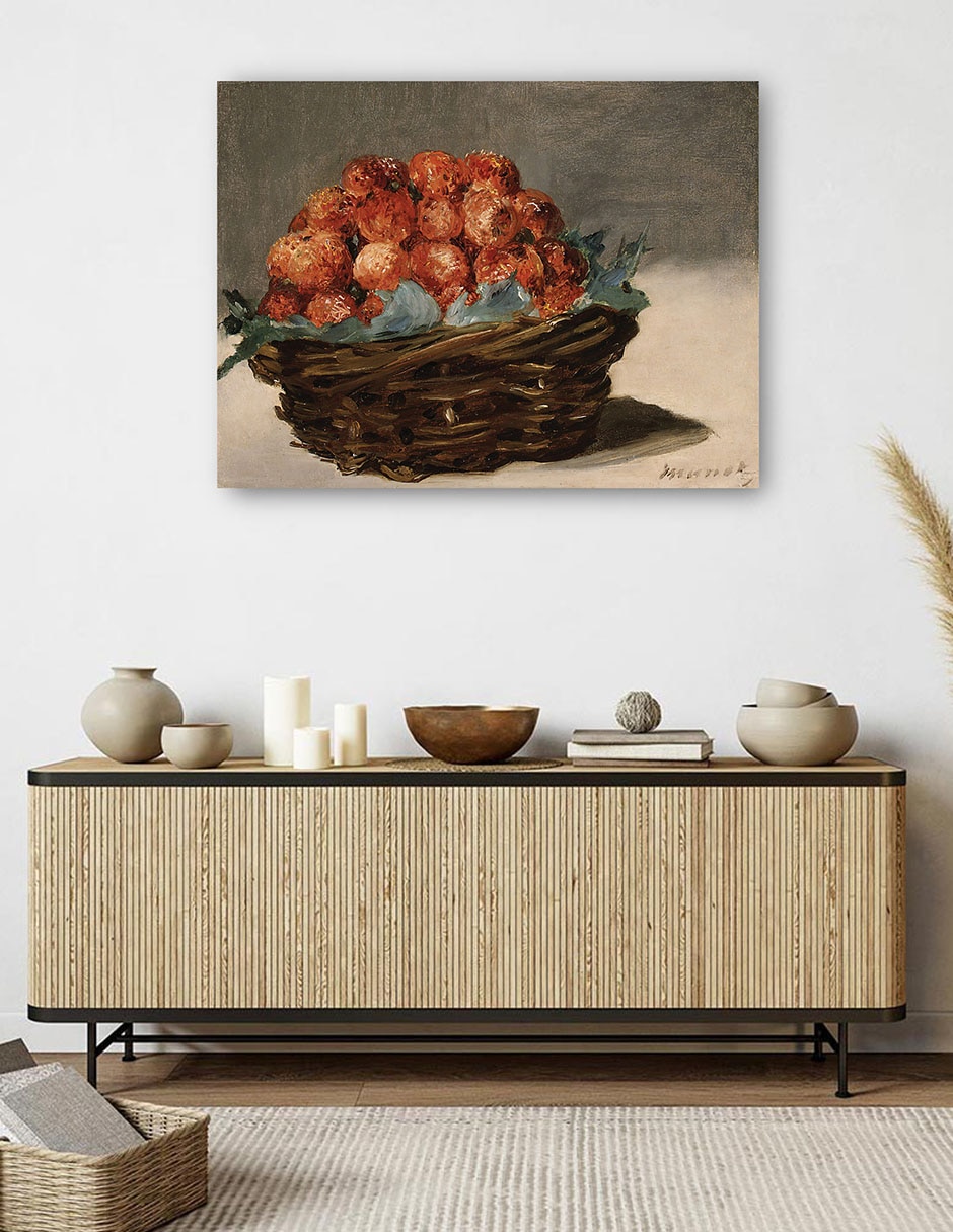 Cuadro decorativo Fresas (hacia 1882) técnica mixta 5