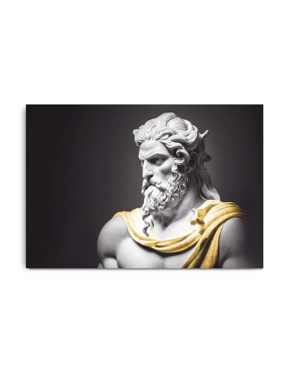 Cuadro decorativo Estatua rígida hades con barniz a registro Cuadro decorativo Estatua rígida hades con barniz a registro