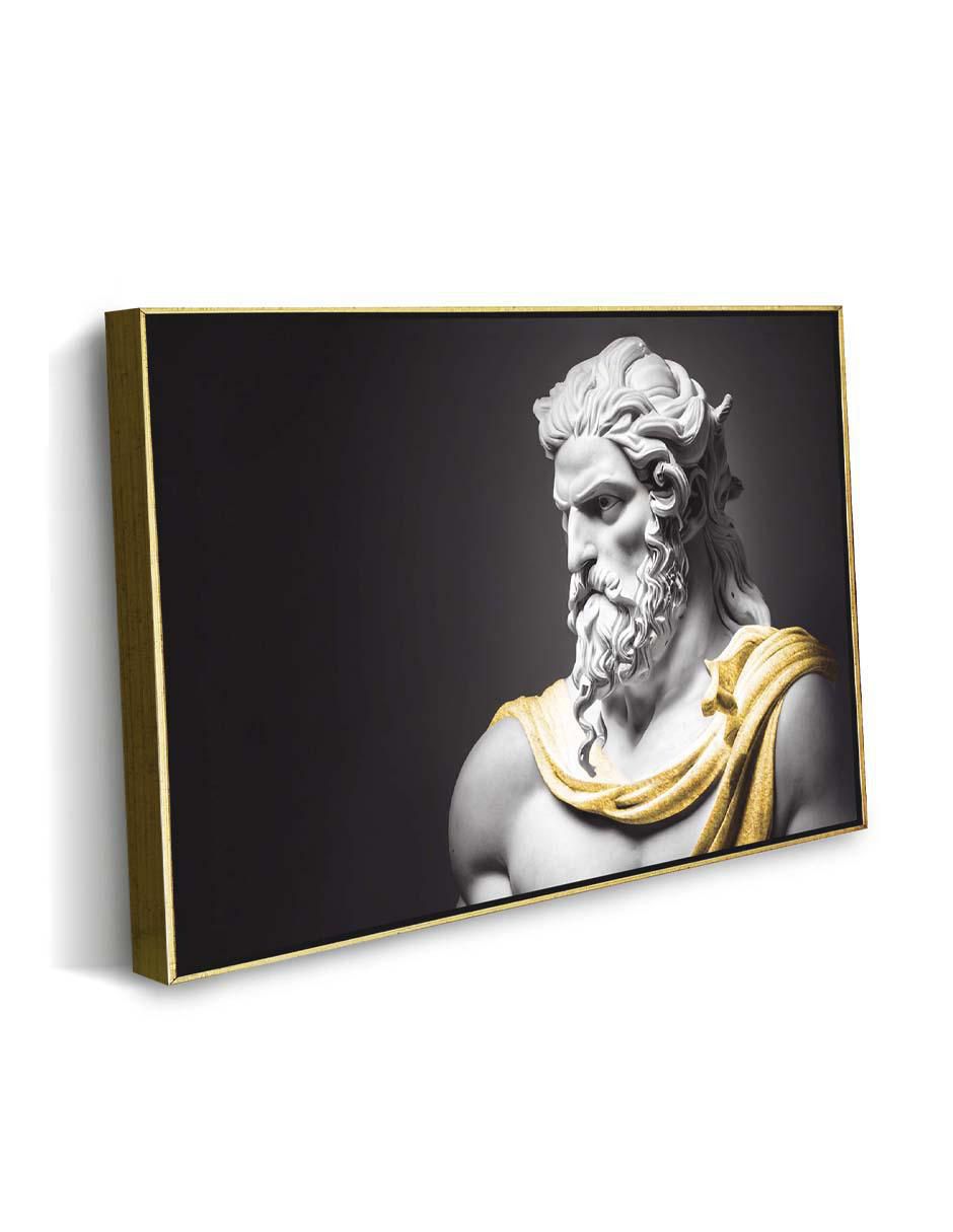 Cuadro decorativo Estatua rígida hades con barniz a registro 2