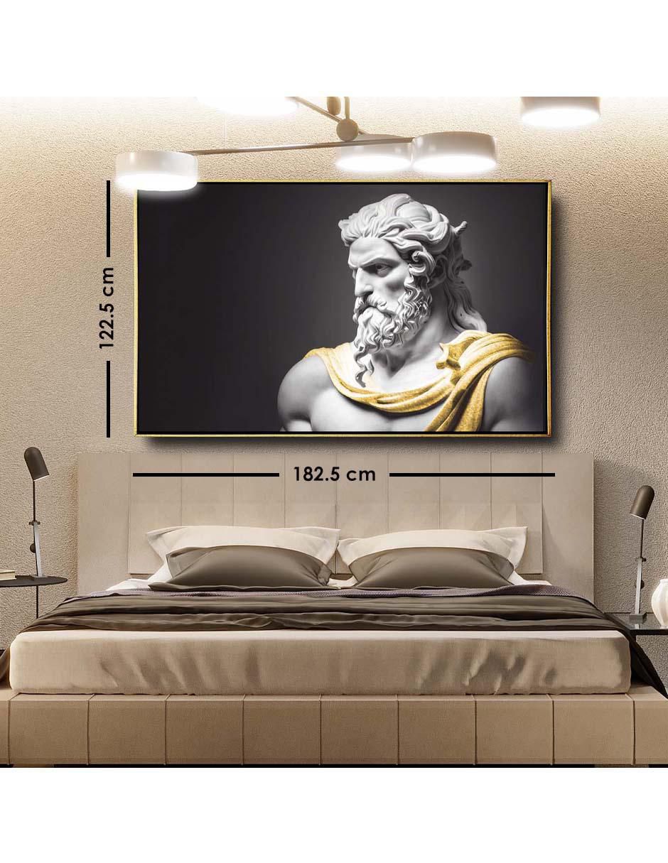 Cuadro decorativo Estatua rígida hades con barniz a registro 6
