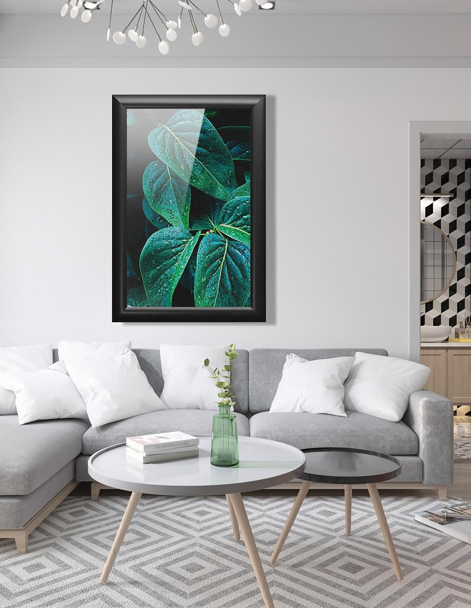 Cuadro decorativo hojas 5