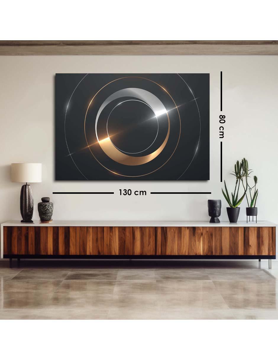 Cuadro decorativo Círculo lujoso con barniz a registro 6