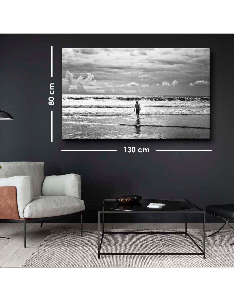 Cuadro decorativo Hombres surfistas con barniz a registro 6