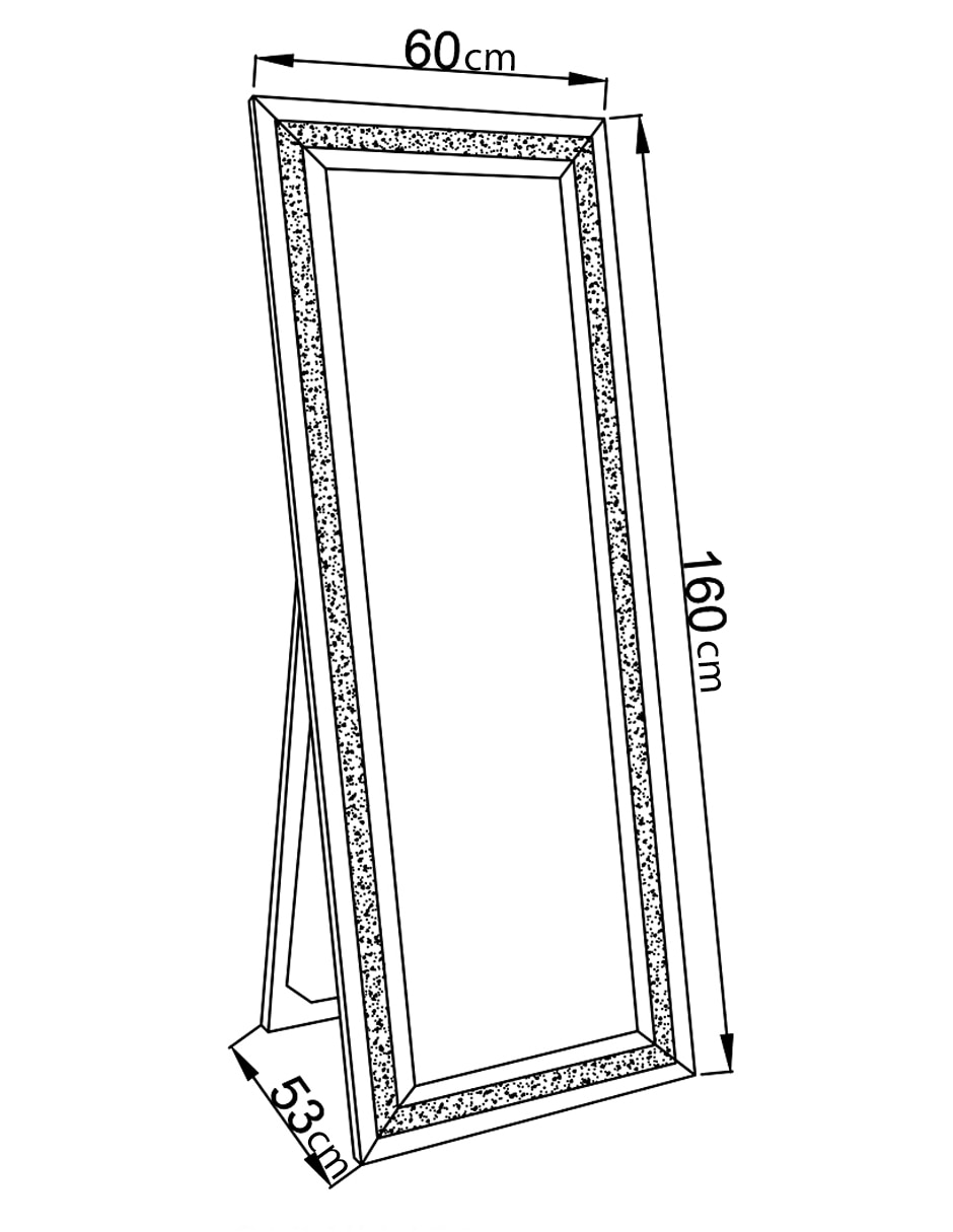 Espejo rectangular Quadrat 5