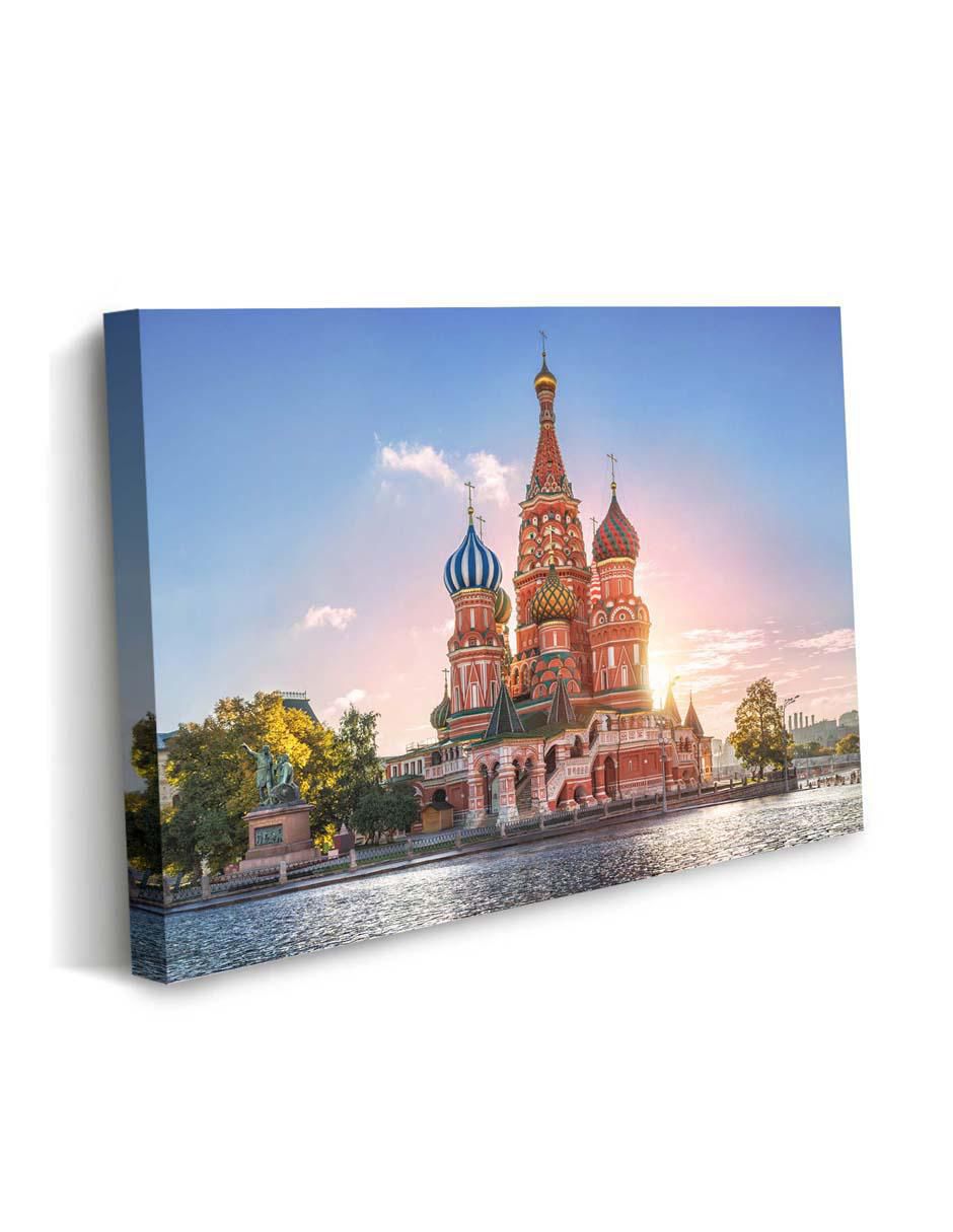 Cuadro decorativo Paisaje catedral de Brasil con barniz a registro 2