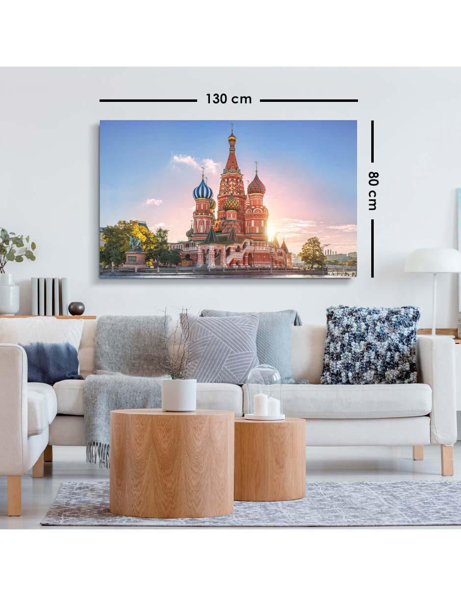 Cuadro decorativo Paisaje catedral de Brasil con barniz a registro 5