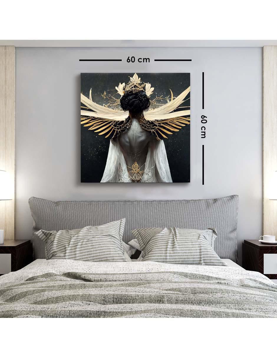 Cuadro decorativo Oráculo de magnolia con barniz a registro 2