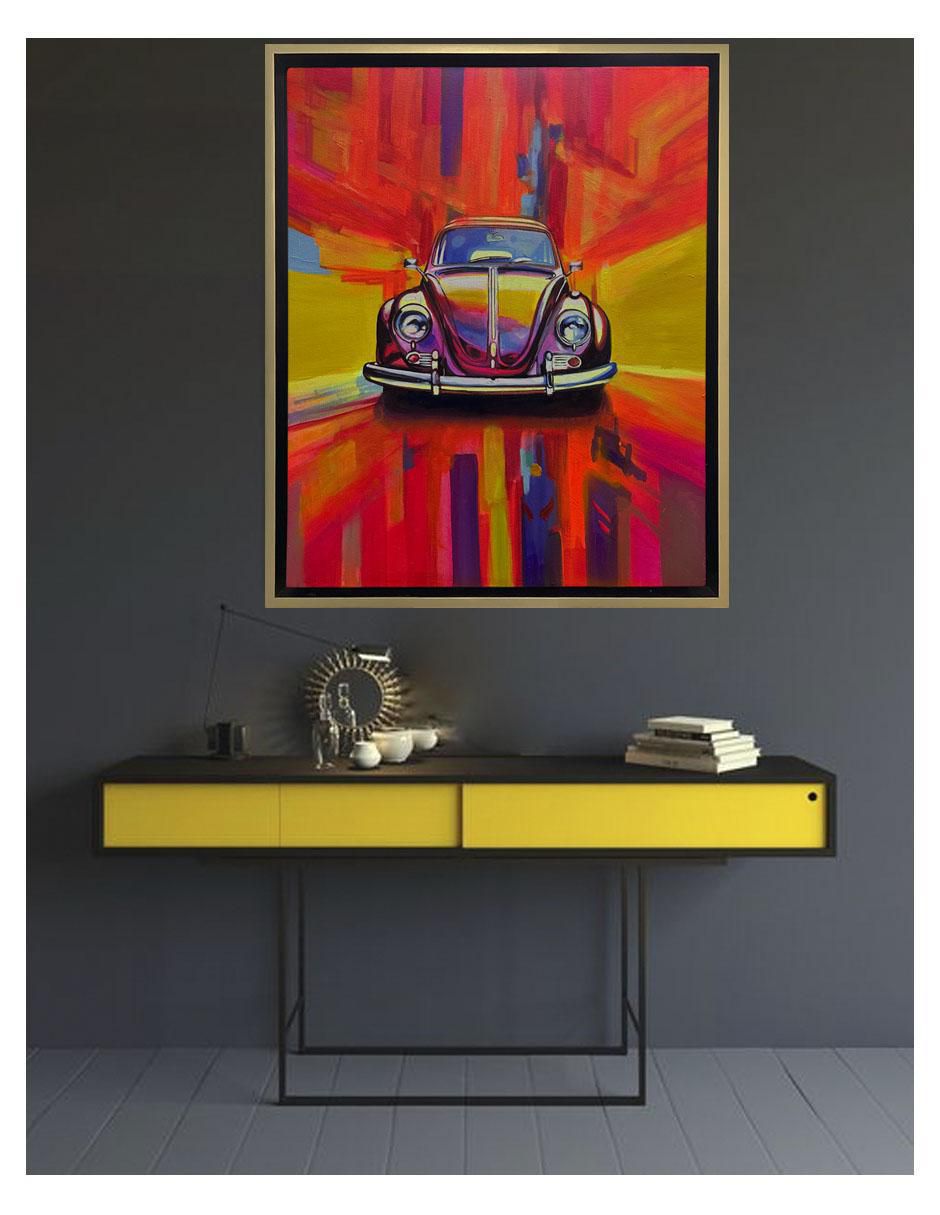 Pintura My Car, My Dream técnica acrílico Clásicos 2