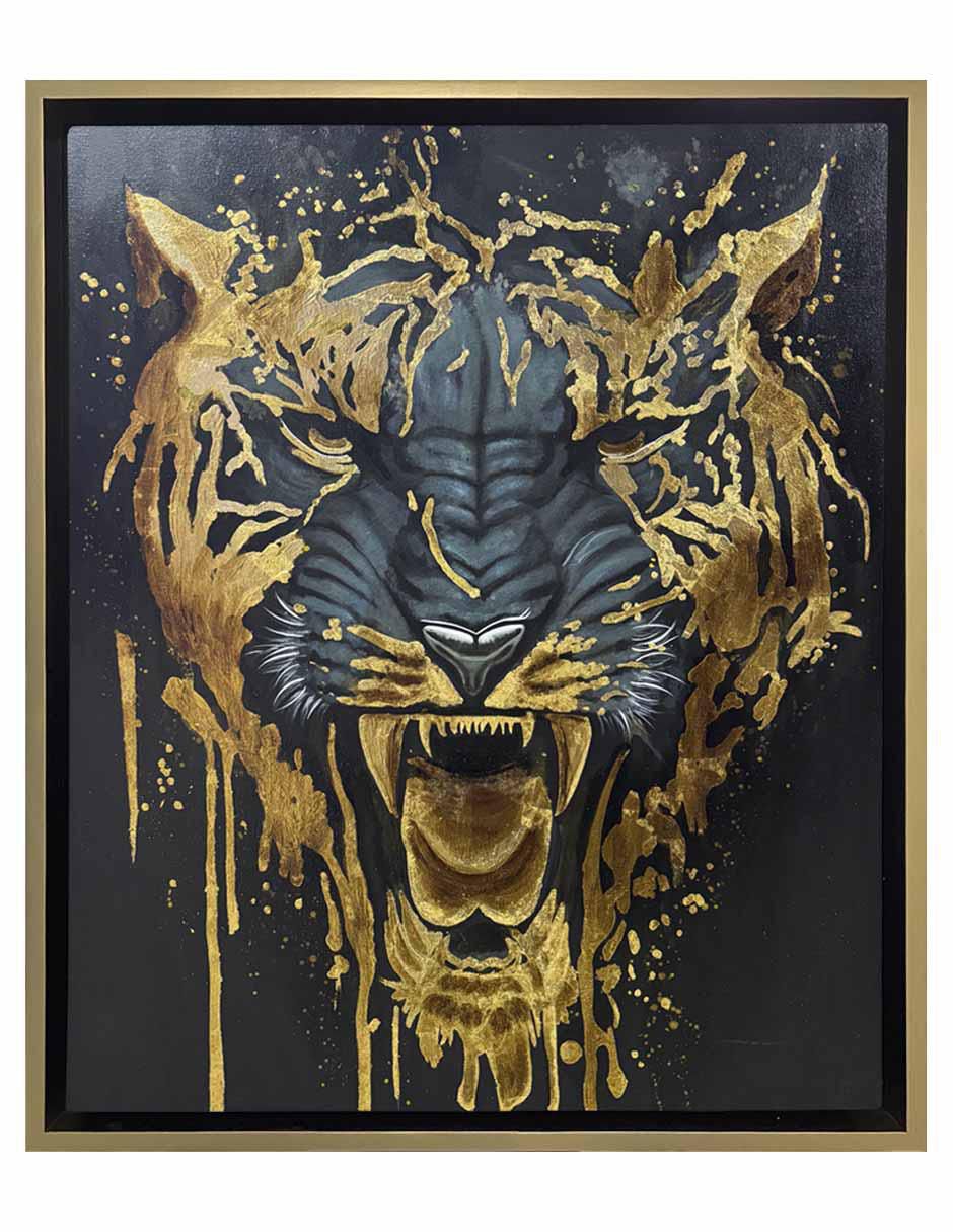 Pintura Anger técnica acrílico Animalart
