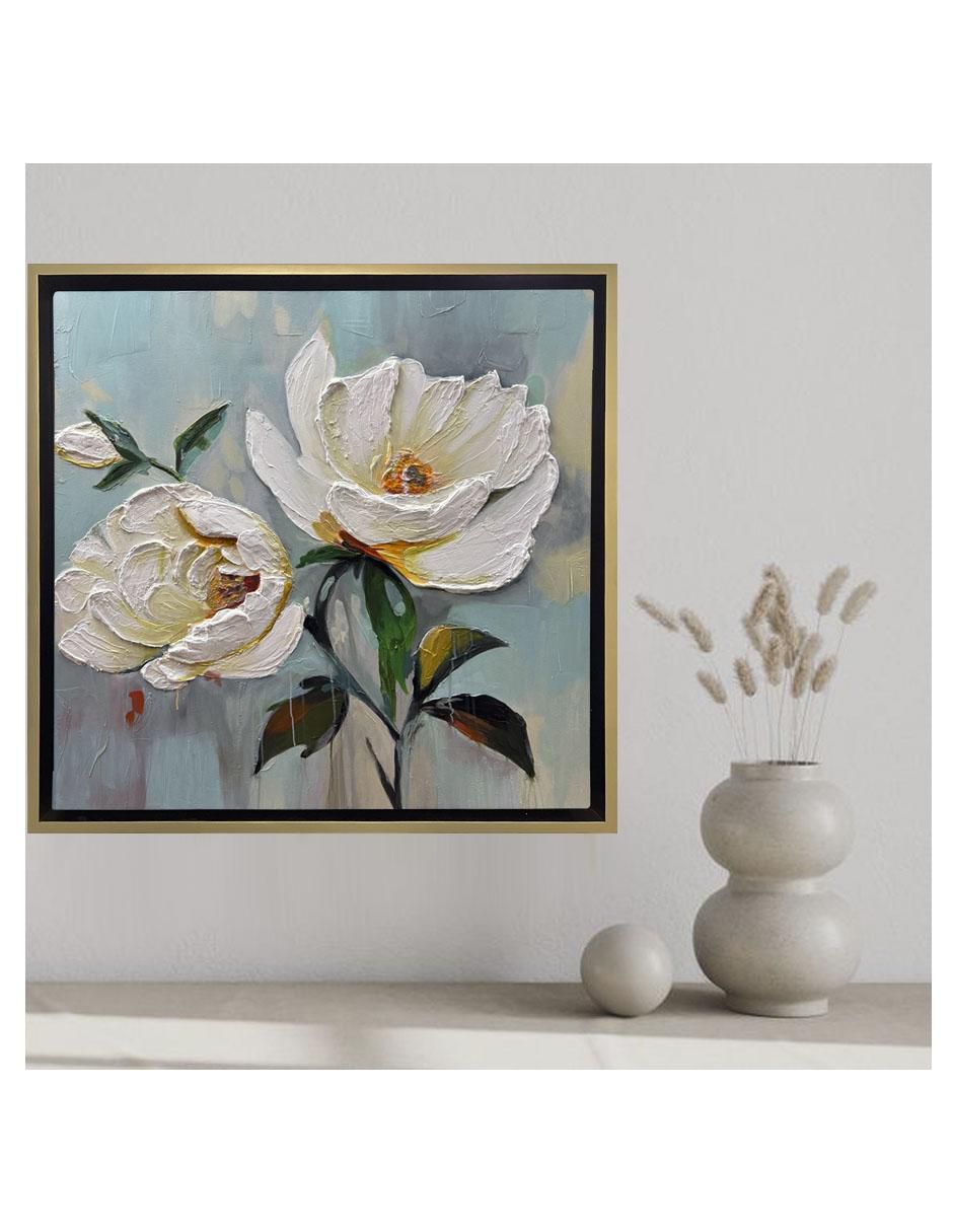 Pintura Jardín De Sueños técnica mixta 2