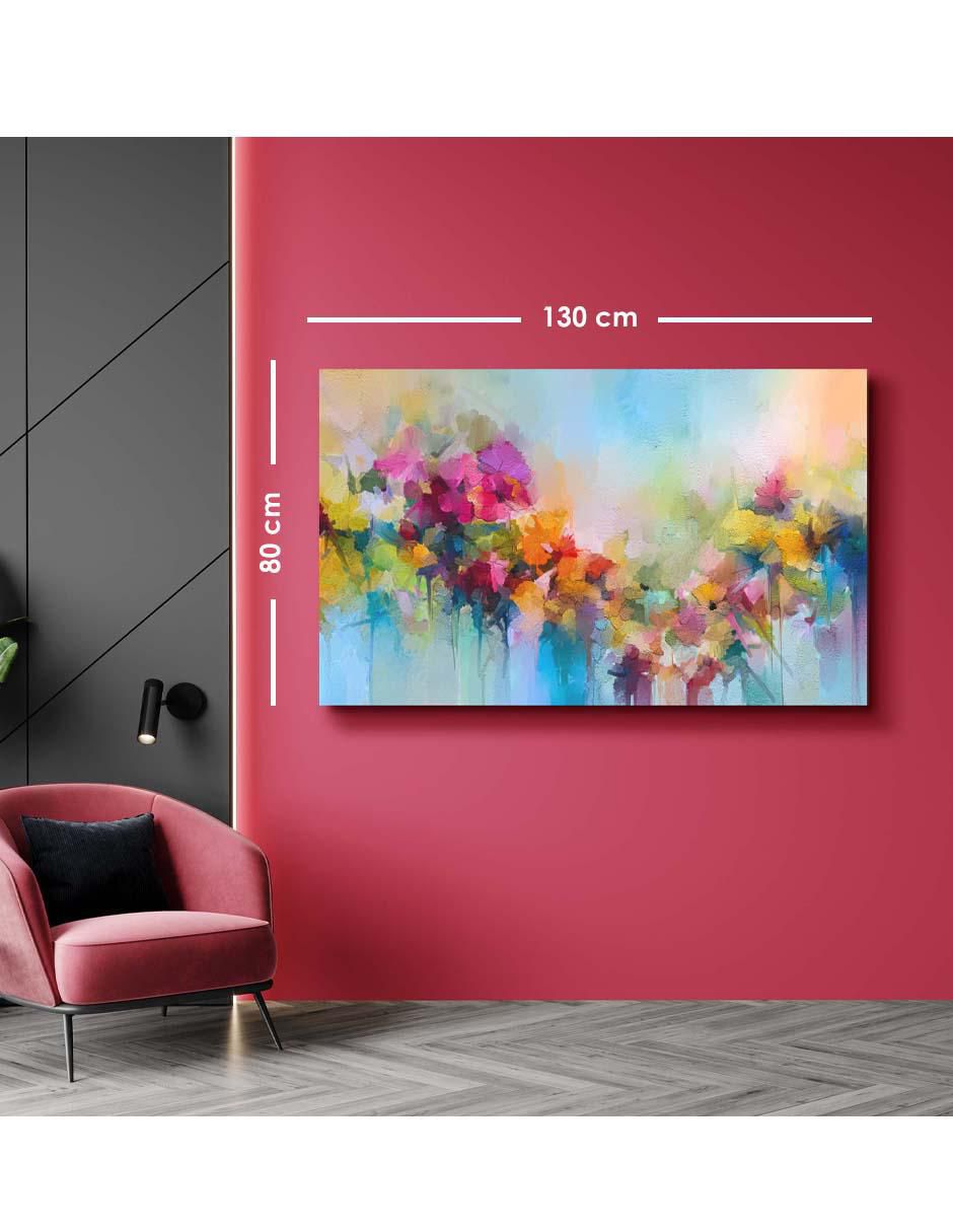 Cuadro decorativo Manchas abstractas con barniz a registro 5