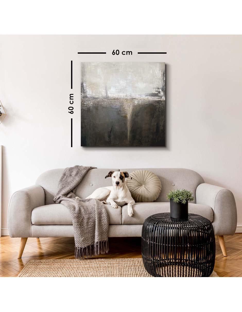 Cuadro decorativo Pintura abstracta sólida lujosa con barniz a registro 5