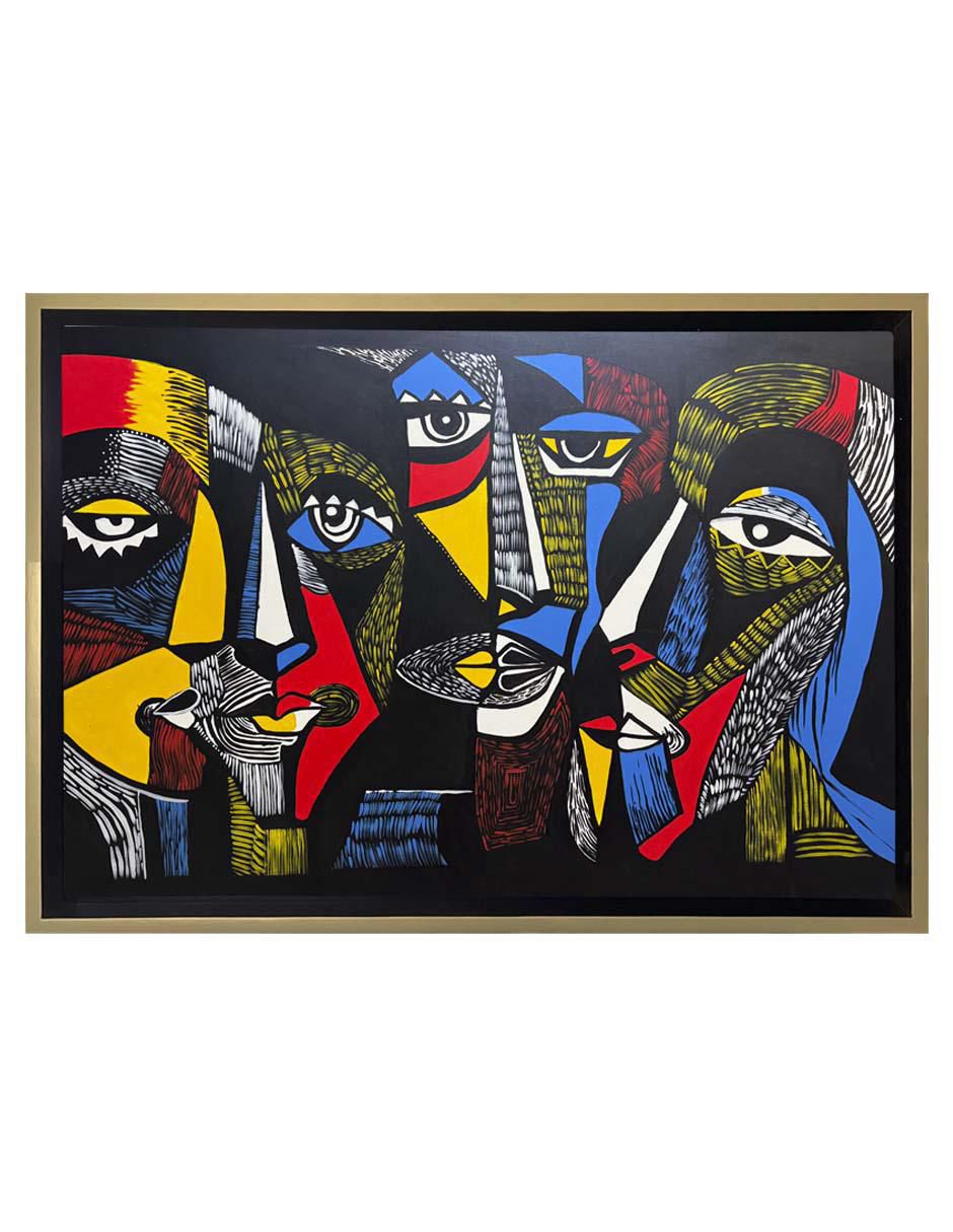 Pintura Feelings técnica acrílico Milleniart