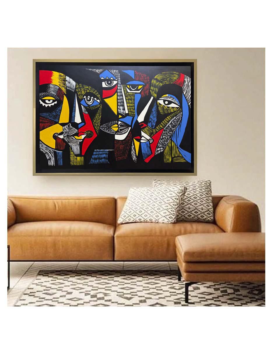 Pintura Feelings técnica acrílico Milleniart 2