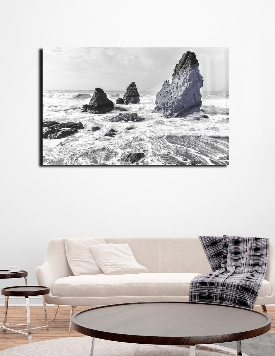 Litografía Paisaje técnica mixta 2