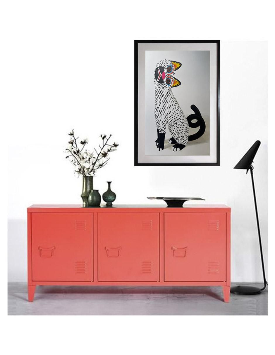 Pintura Miiauu técnica acrílico 4