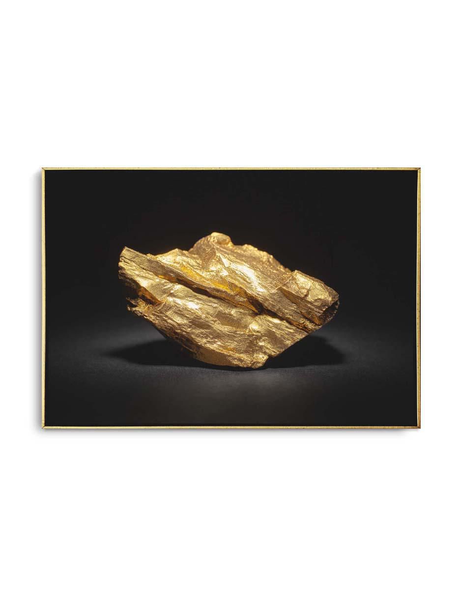 Cuadro decorativo Pepita de oro con barniz a registro Cuadro decorativo Pepita de oro con barniz a registro