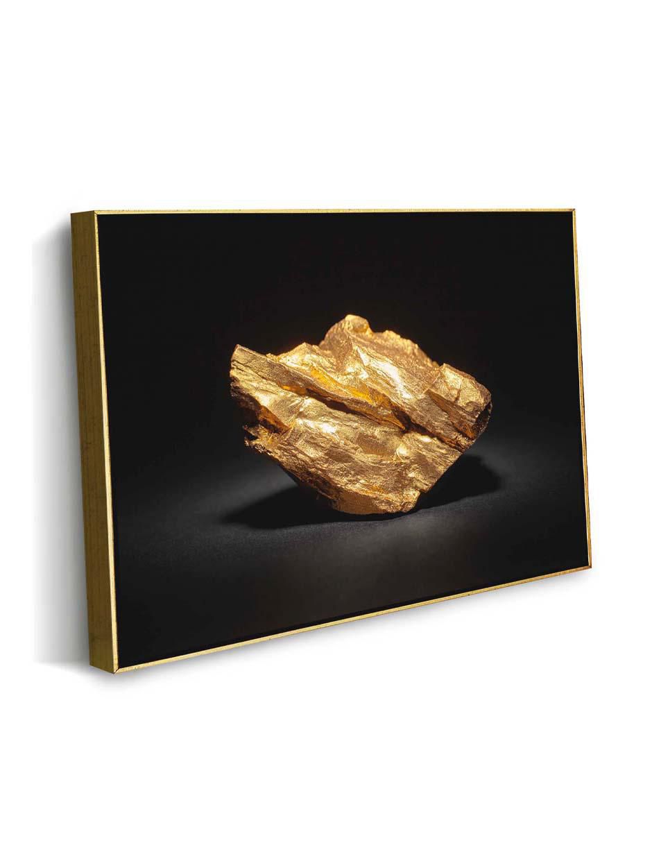 Cuadro decorativo Pepita de oro con barniz a registro 2
