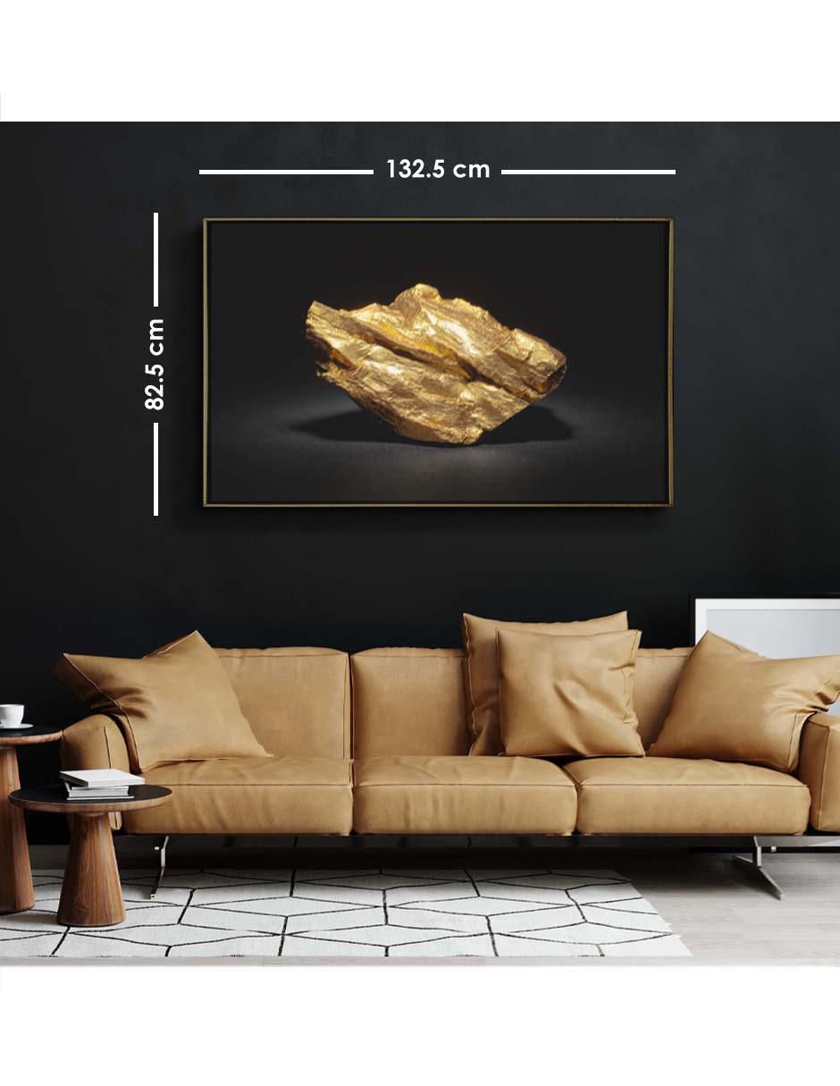 Cuadro decorativo Pepita de oro con barniz a registro 6