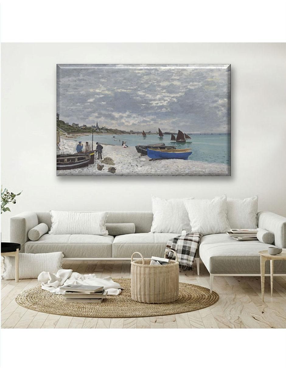 Cuadro decorativo La playa sainte adresse 3