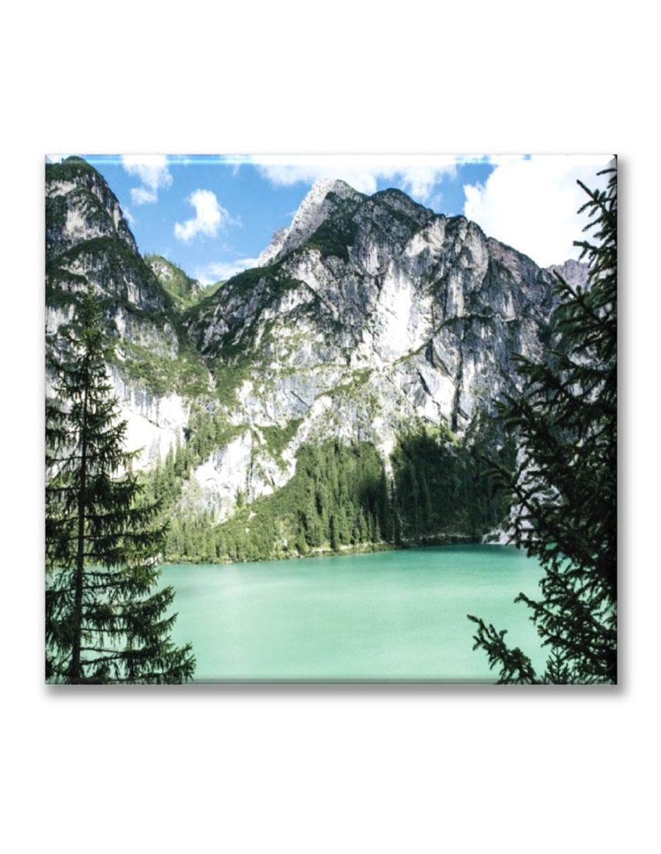 Cuadro decorativo Lago verde azul Cuadro decorativo Lago verde azul