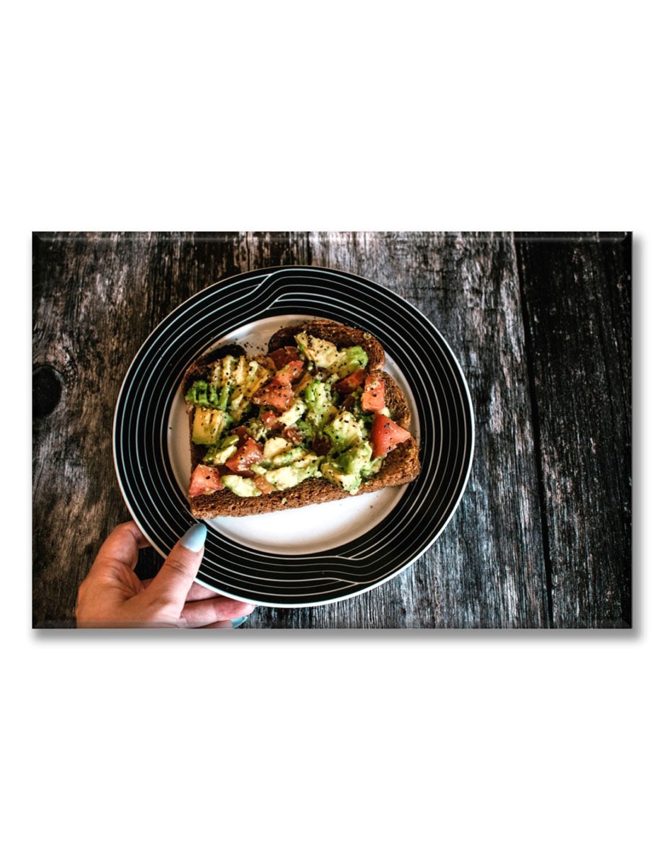 Cuadro decorativo Tostada saludable