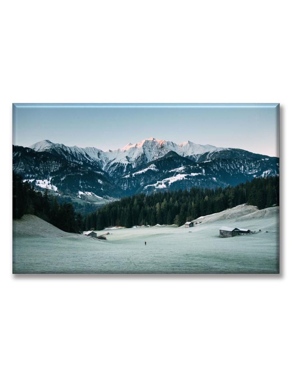 Cuadro decorativo Bosque nevado Cuadro decorativo Bosque nevado