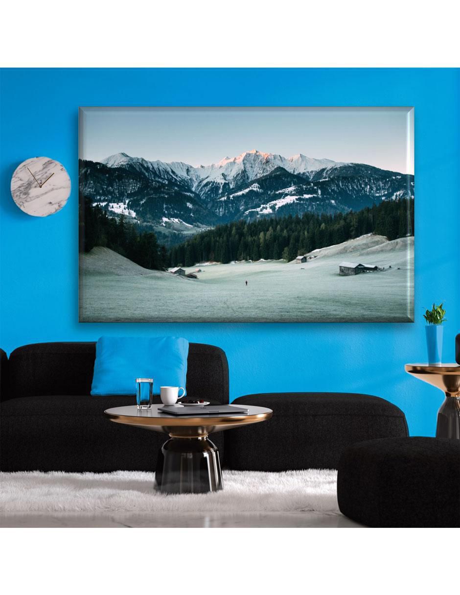 Cuadro decorativo Bosque nevado 2