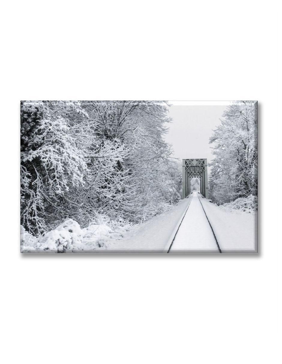 Cuadro decorativo Camino de nieve Cuadro decorativo Camino de nieve