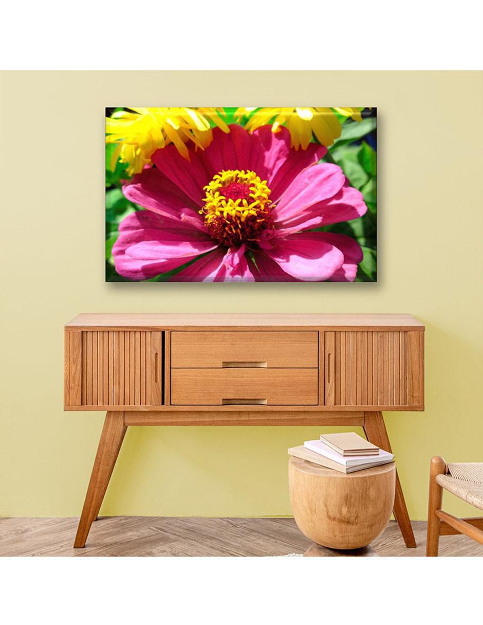 Cuadro decorativo Flor silvestre magenta 3