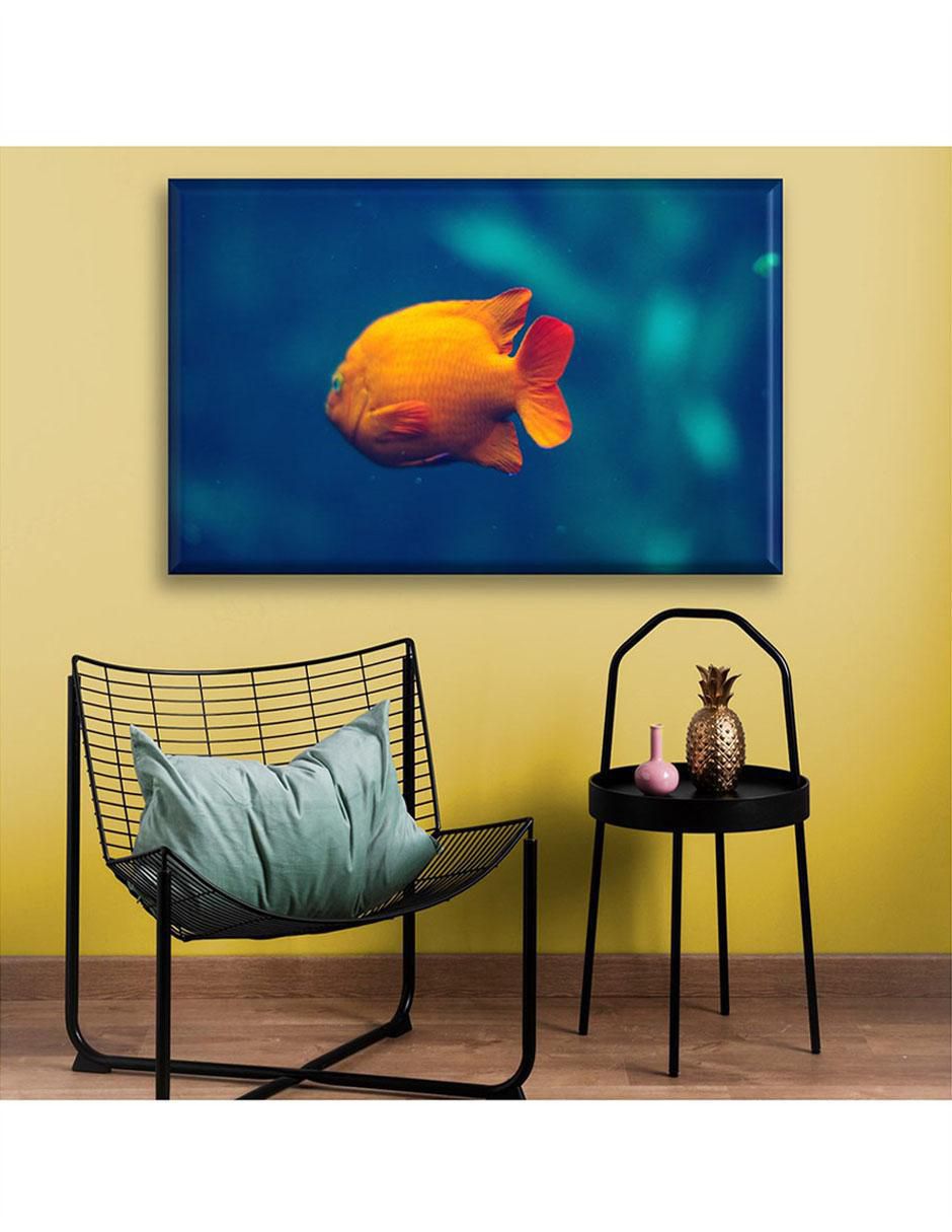 Cuadro decorativo Pez amarillo 4