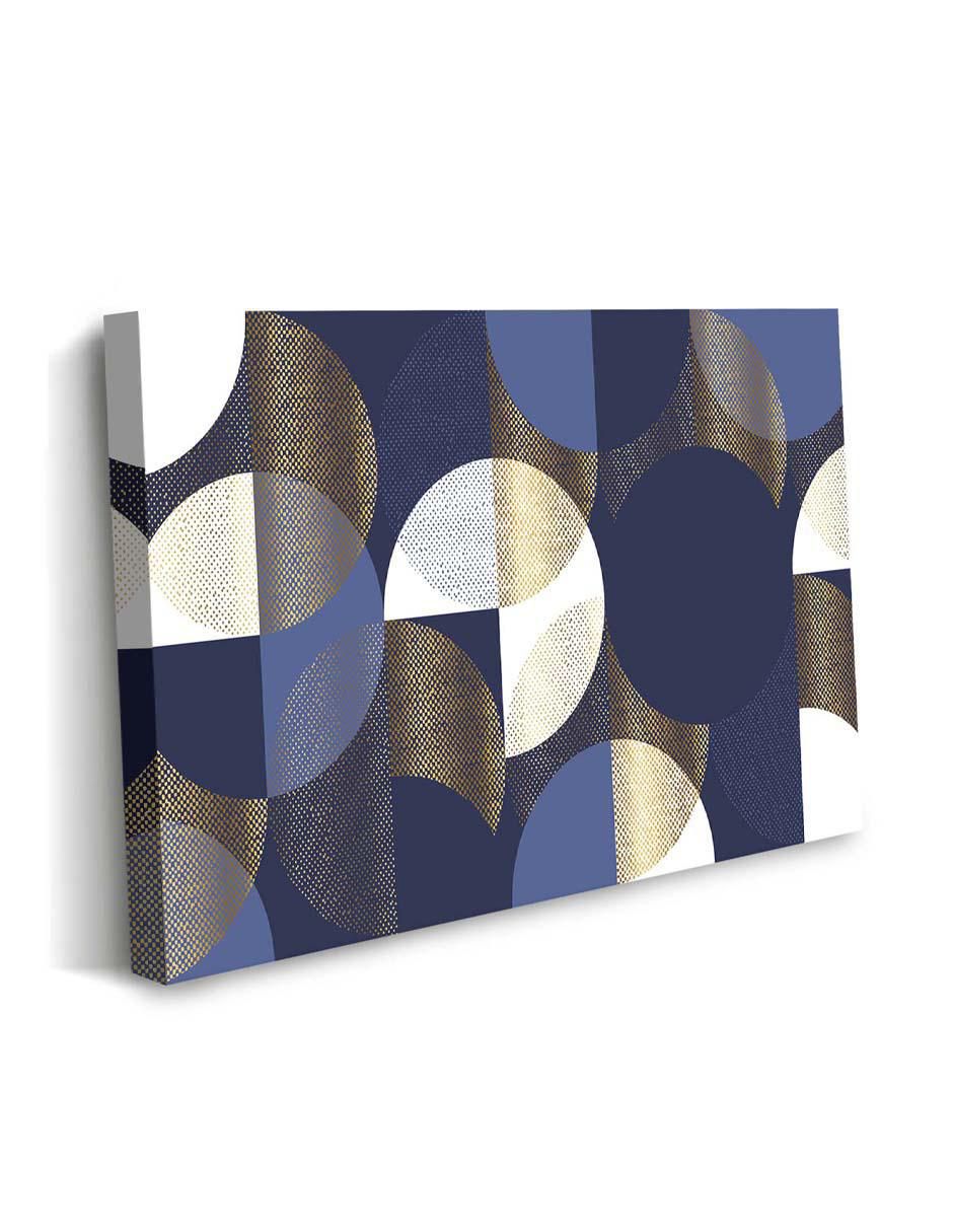 Cuadro decorativo Abstracto geométrico de lujo con barniz a registro 2