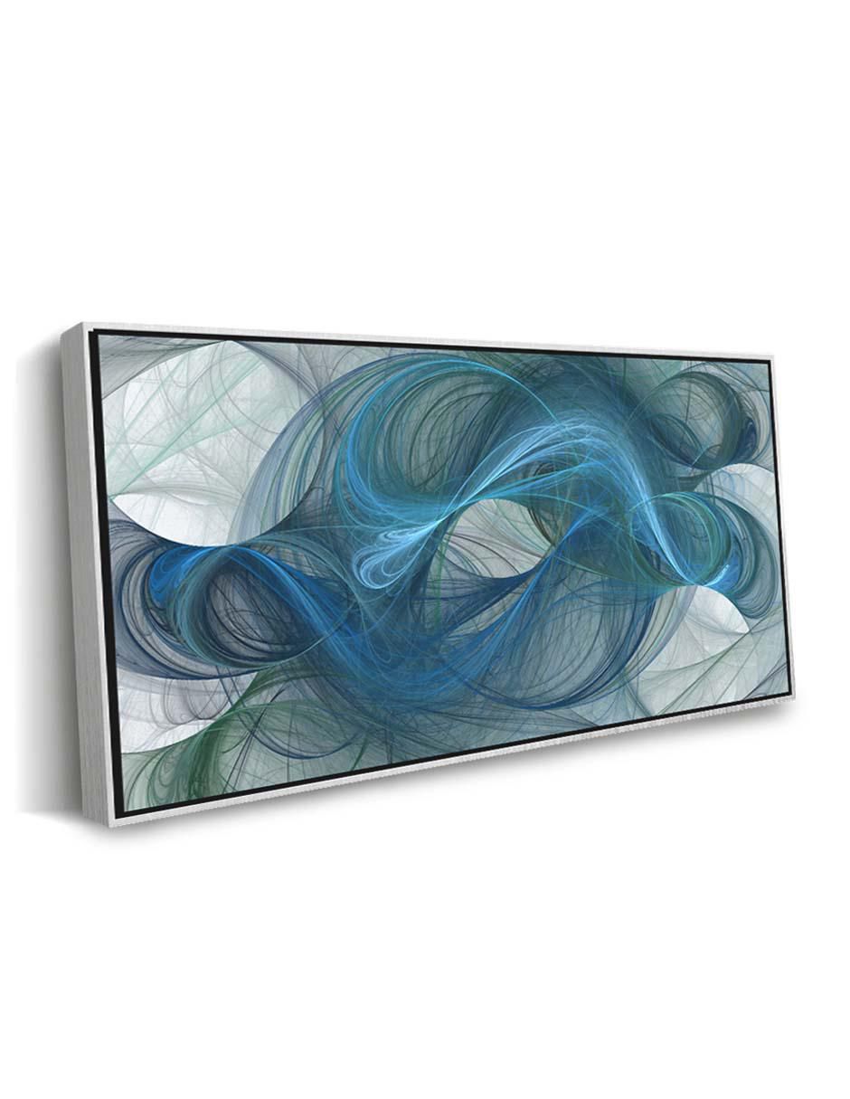 Cuadro decorativo Canvas Art Arte Fractal de Espacio de Ilustración con barniz a registro