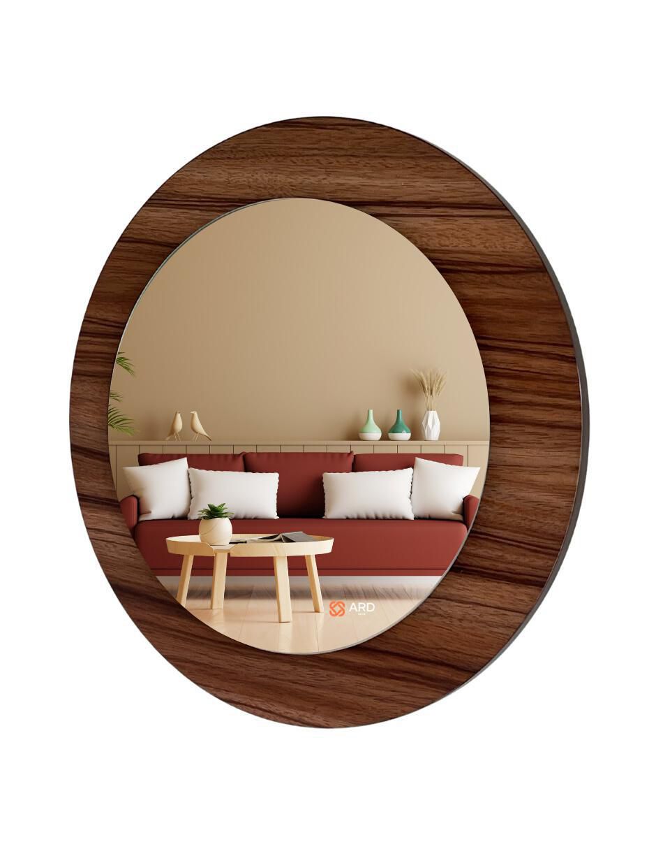 Espejo redondo Glanz Oak 13