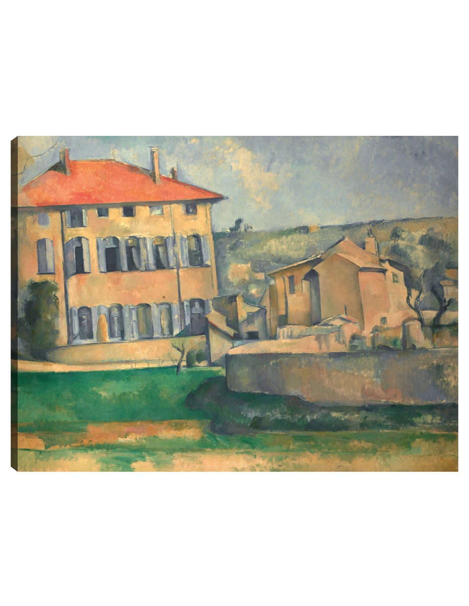 Cuadro decorativo Casa en Aix (1885 - 1887) técnica mixta Campos Cuadro decorativo Casa en Aix (1885 - 1887) técnica mixta Campos