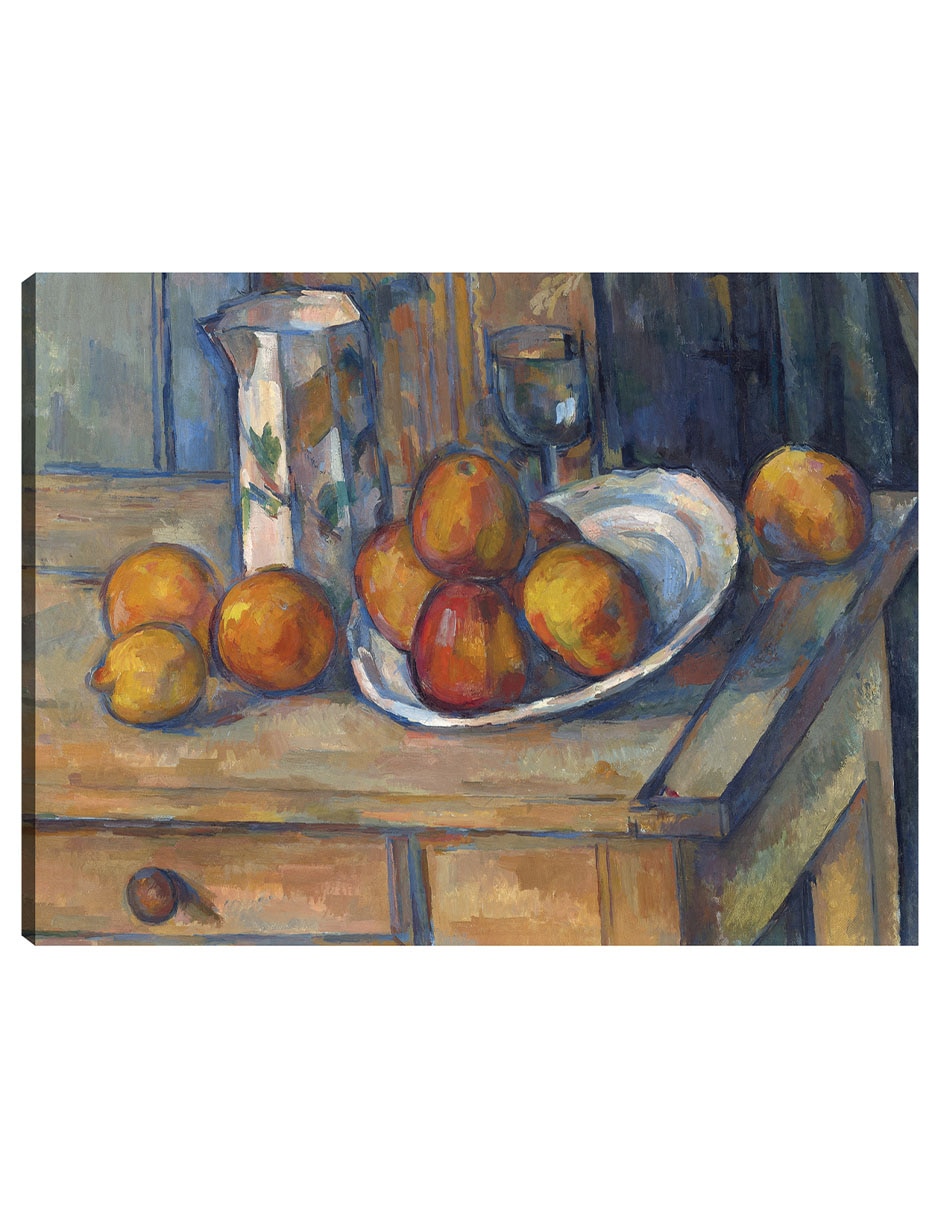 Cuadro decorativo Naturaleza muerta con jarra de leche y fruta (c. 1900) técnica mixta