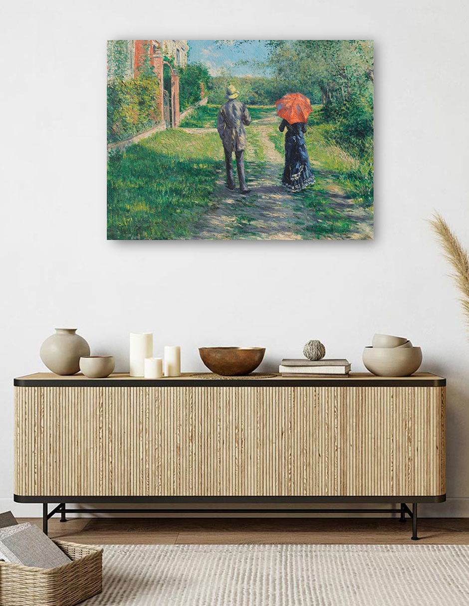 Cuadro decorativo Camino Montant (1881) técnica mixta Caminos 5