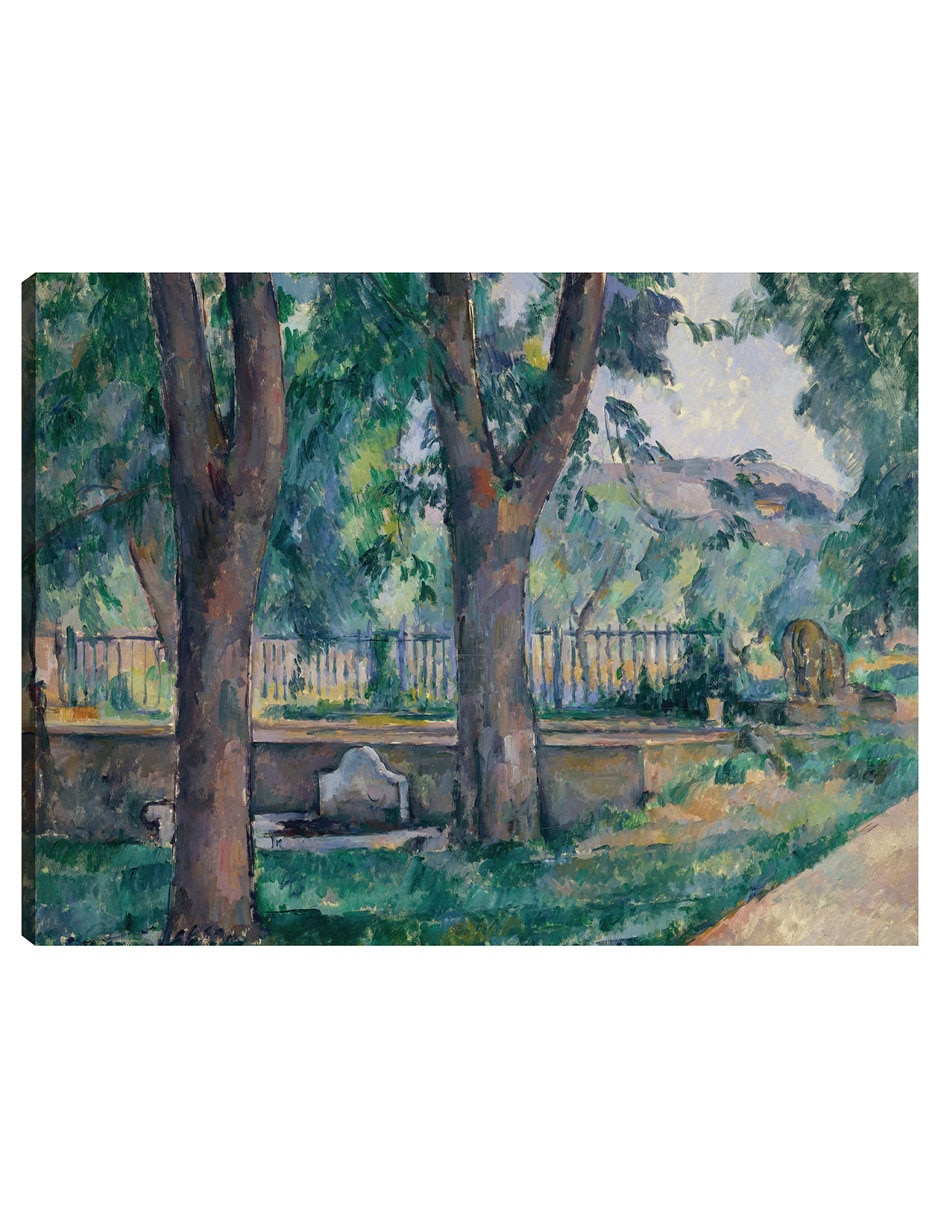 Cuadro decorativo La piscina de Jas de Bouffan (ca. 1885–86) 2 técnica mixta Campos Cuadro decorativo La piscina de Jas de Bouffan (ca. 1885–86) 2 técnica mixta Campos