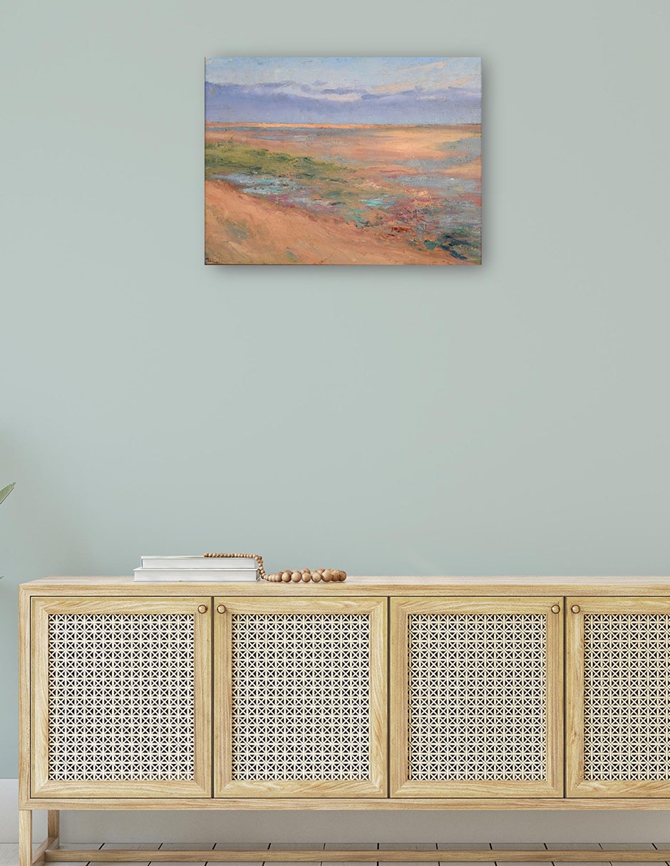 Cuadro decorativo Marina técnica mixta Lagunas 4
