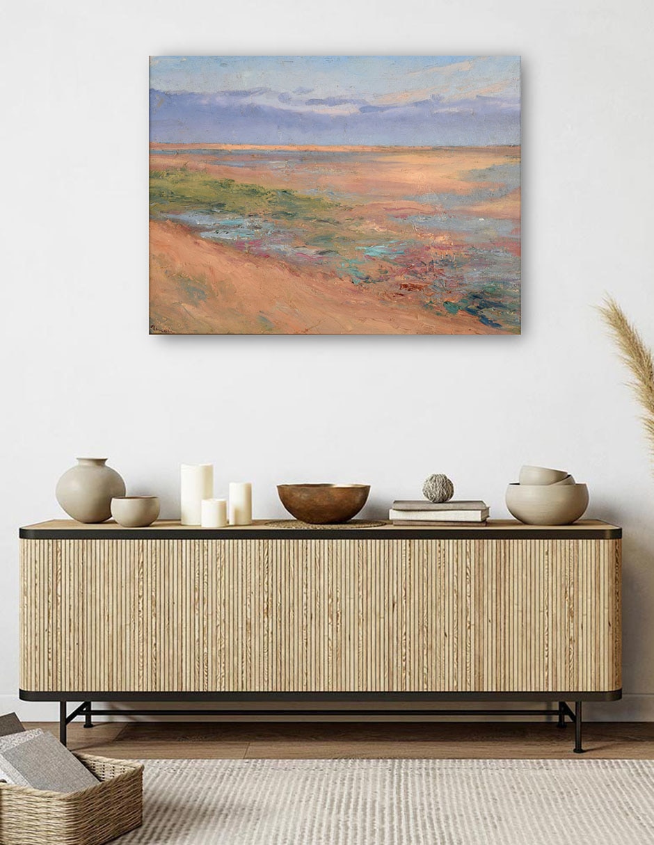 Cuadro decorativo Marina técnica mixta Lagunas 5